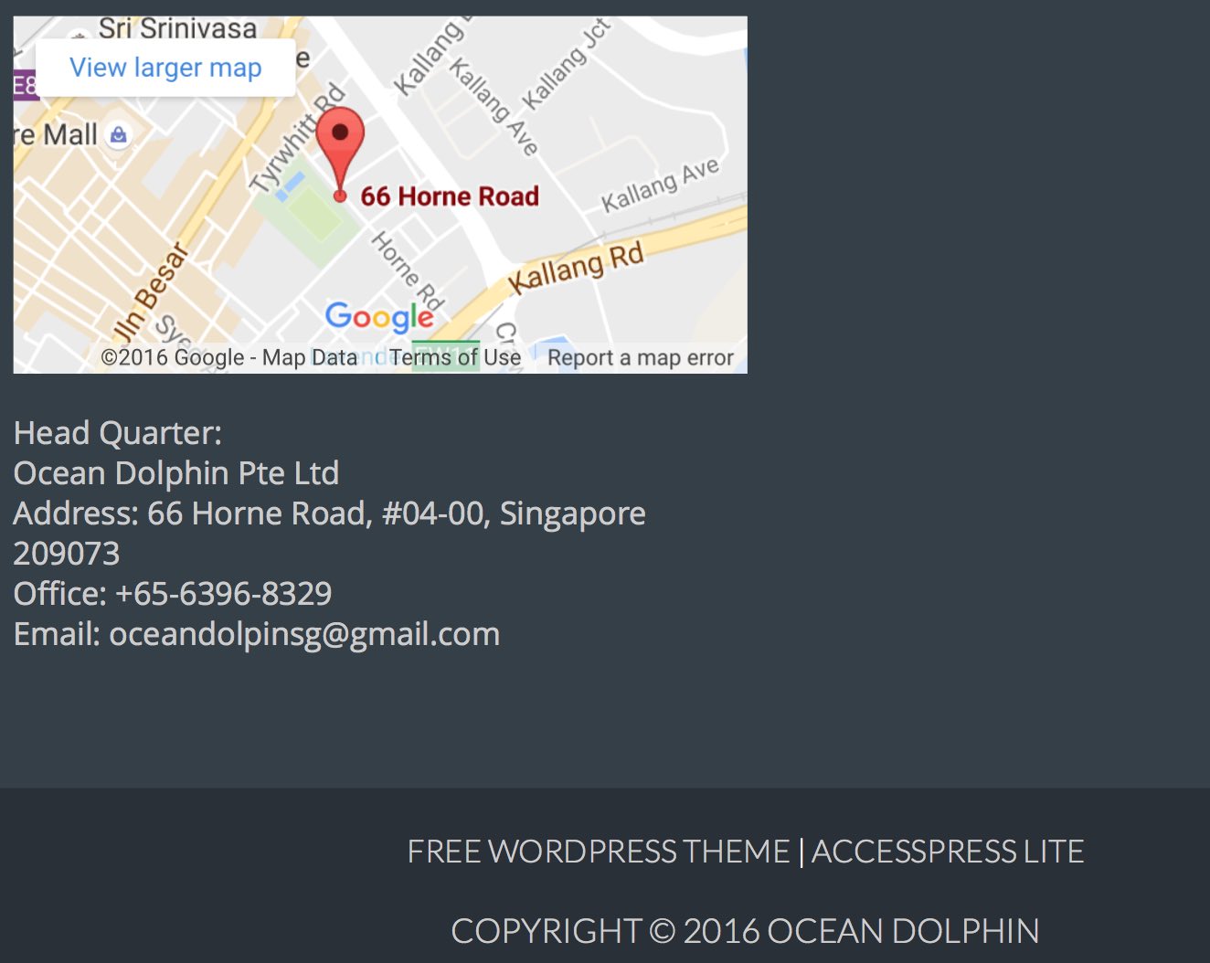 Wordpress free theme