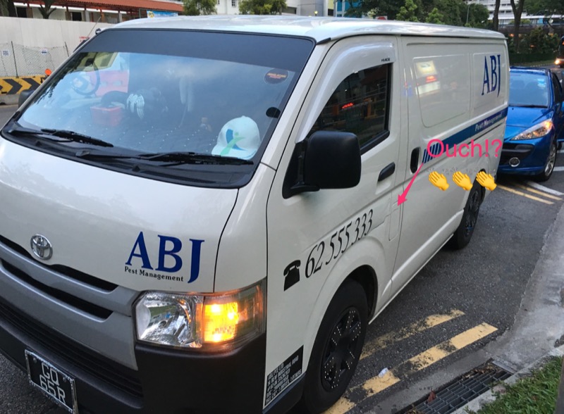 ABJ Pest Management Van